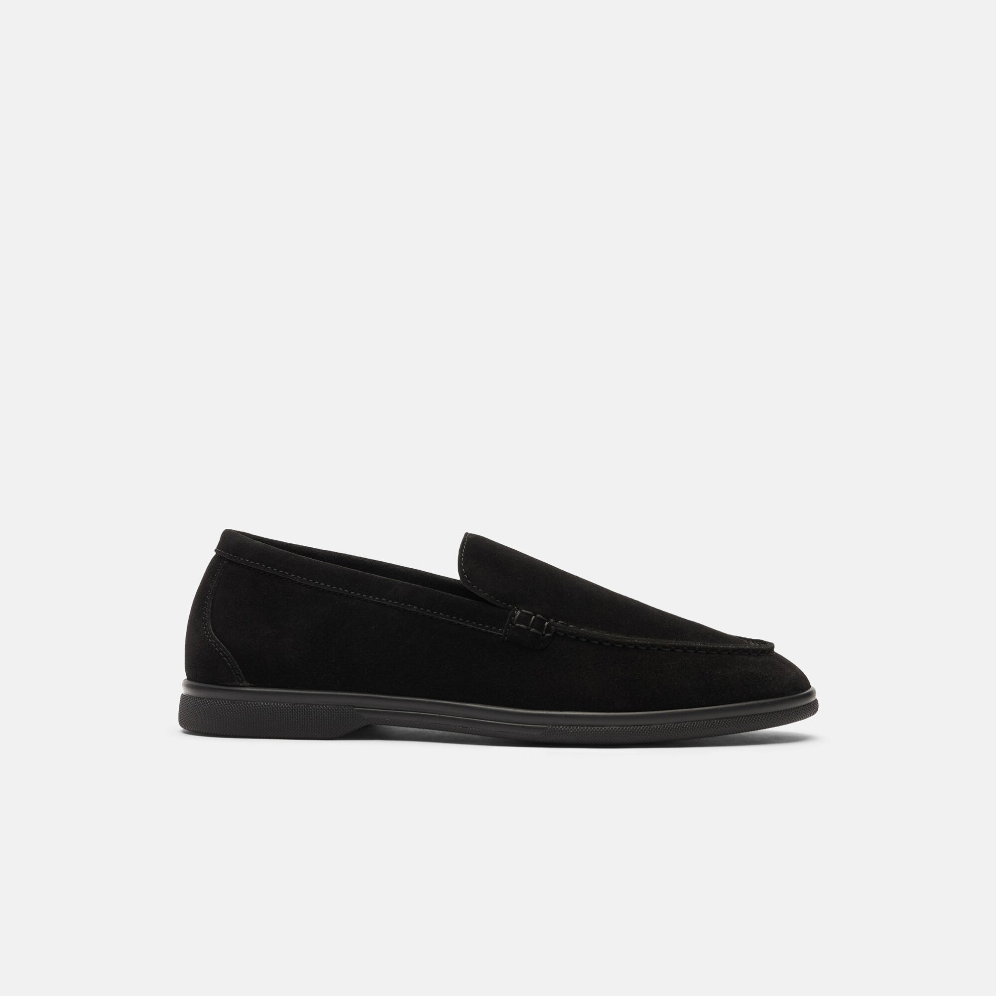 Scarosso Ludovica Black Suede Black - Suede LUDOVICALOAF