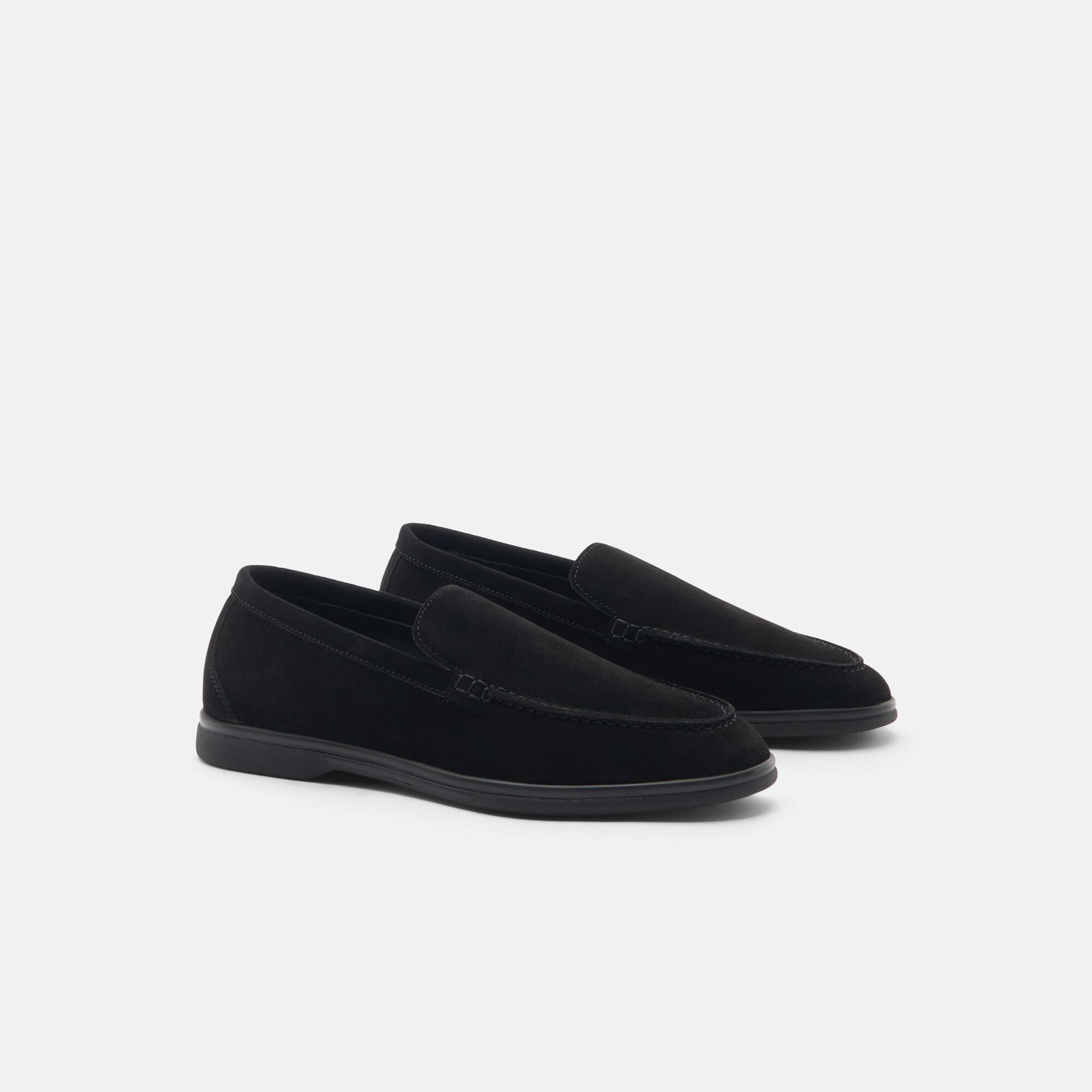 Scarosso Ludovica Black Suede Black - Suede LUDOVICALOAF