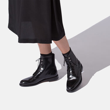 Scarosso Eva Black Black Calf EVABOOT