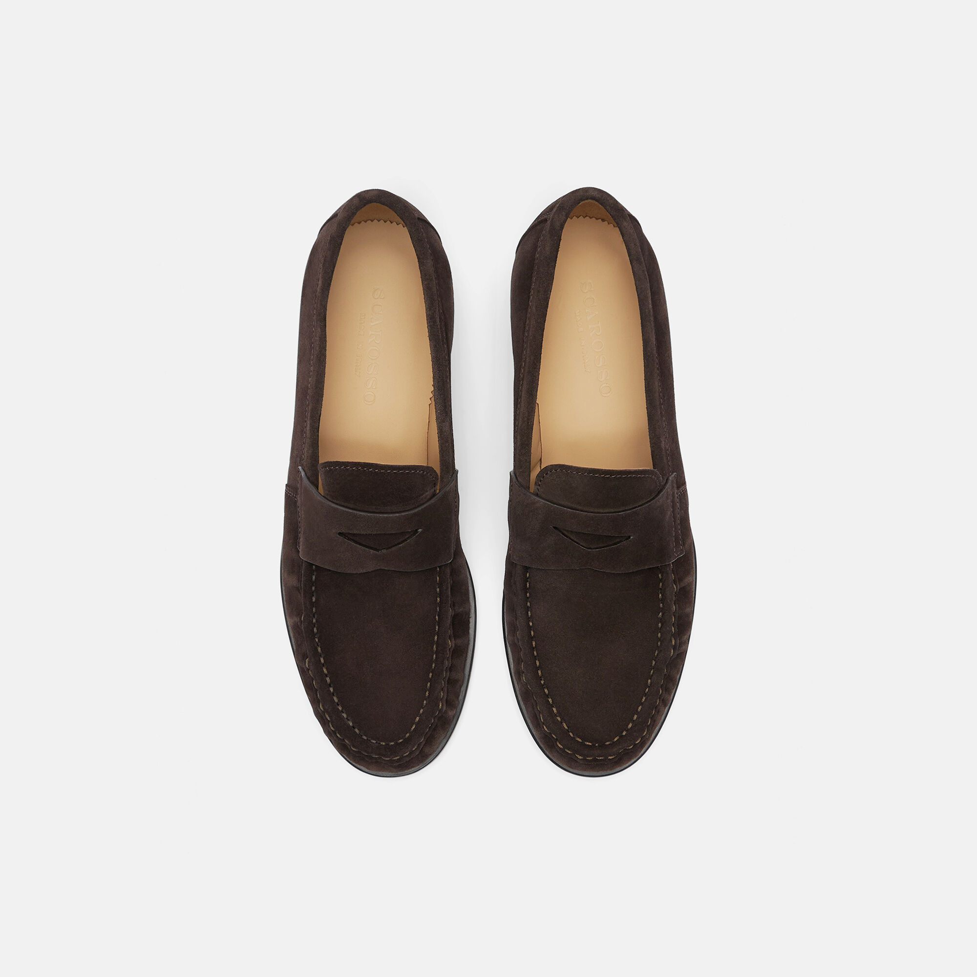 Scarosso Fred Brown Suede Brown - Suede FREDLOAF