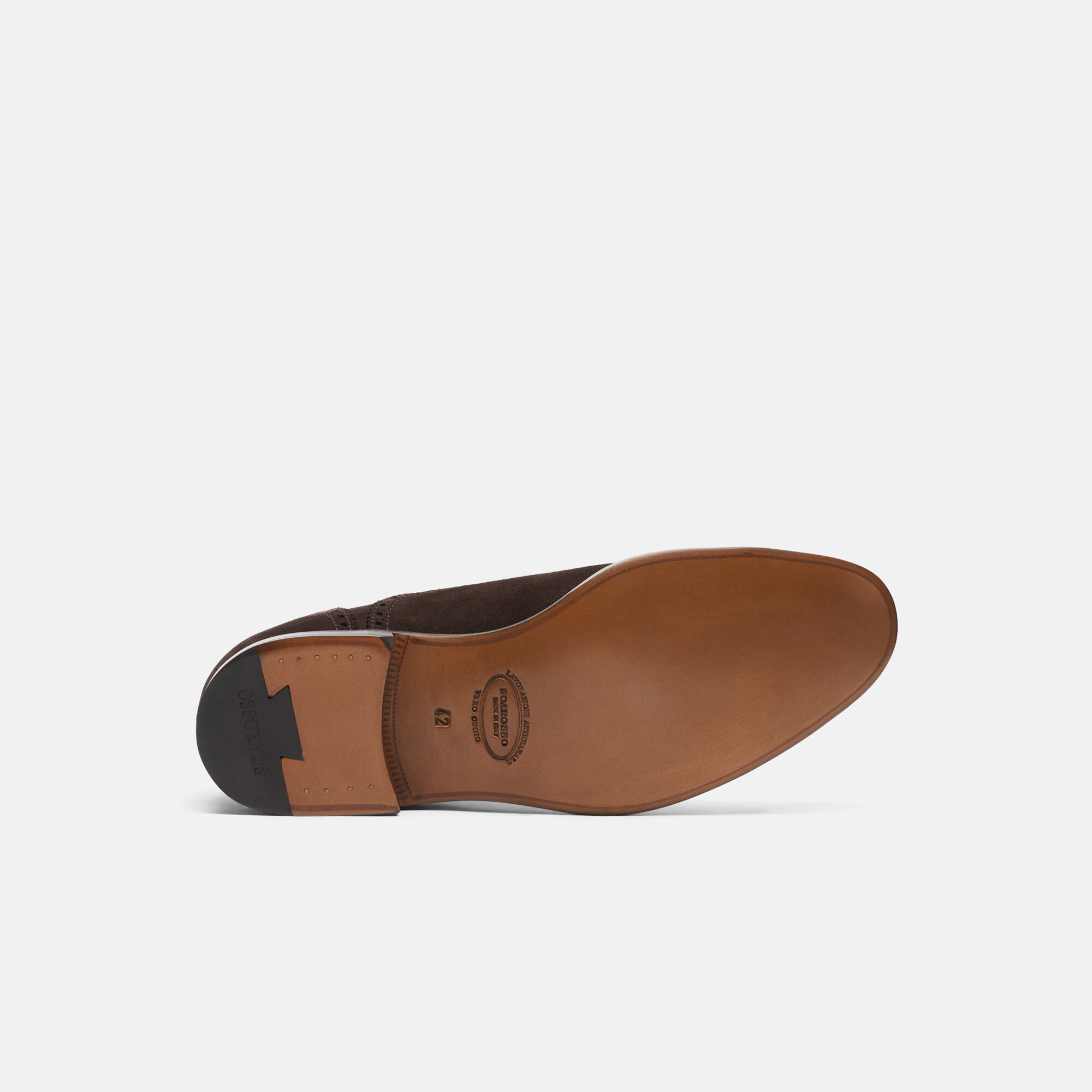 Scarosso Roberto Dark Brown Suede ROBERTOOXFO