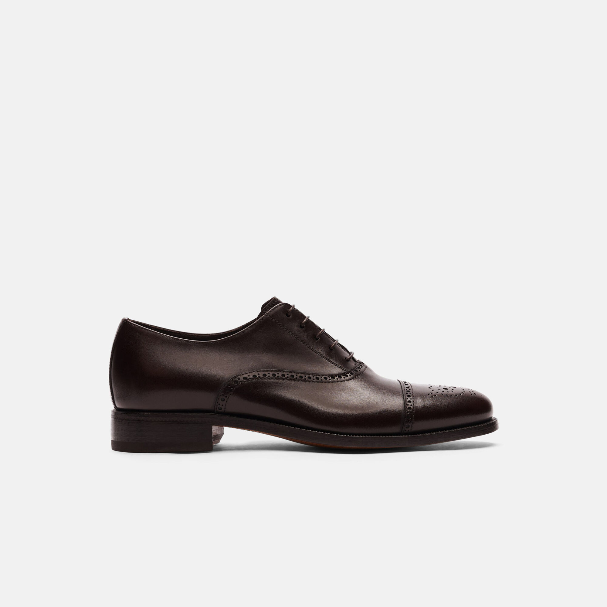 Scarosso Silvio Dark Brown Calf SILVIOOXFO