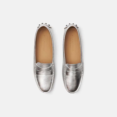 Scarosso Ashley Silver Silver - Calf ASHLEYDRIV Scarosso Ashley Silver Silver - Calf ASHLEYDRIV