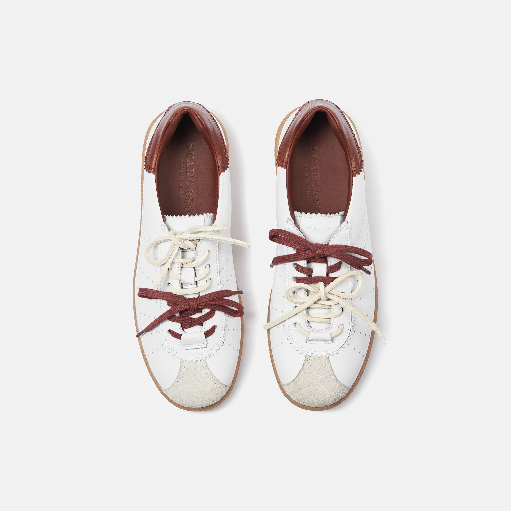 Scarosso Mariate White White - Calf MARIATESNEA