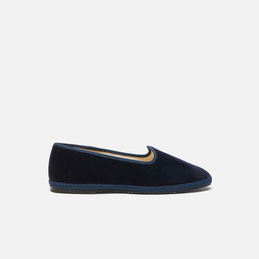 Scarosso William IV Midnight Blue - Velvet MIDNIGHTSLIP Scarosso William IV Midnight Blue - Velvet MIDNIGHTSLIP