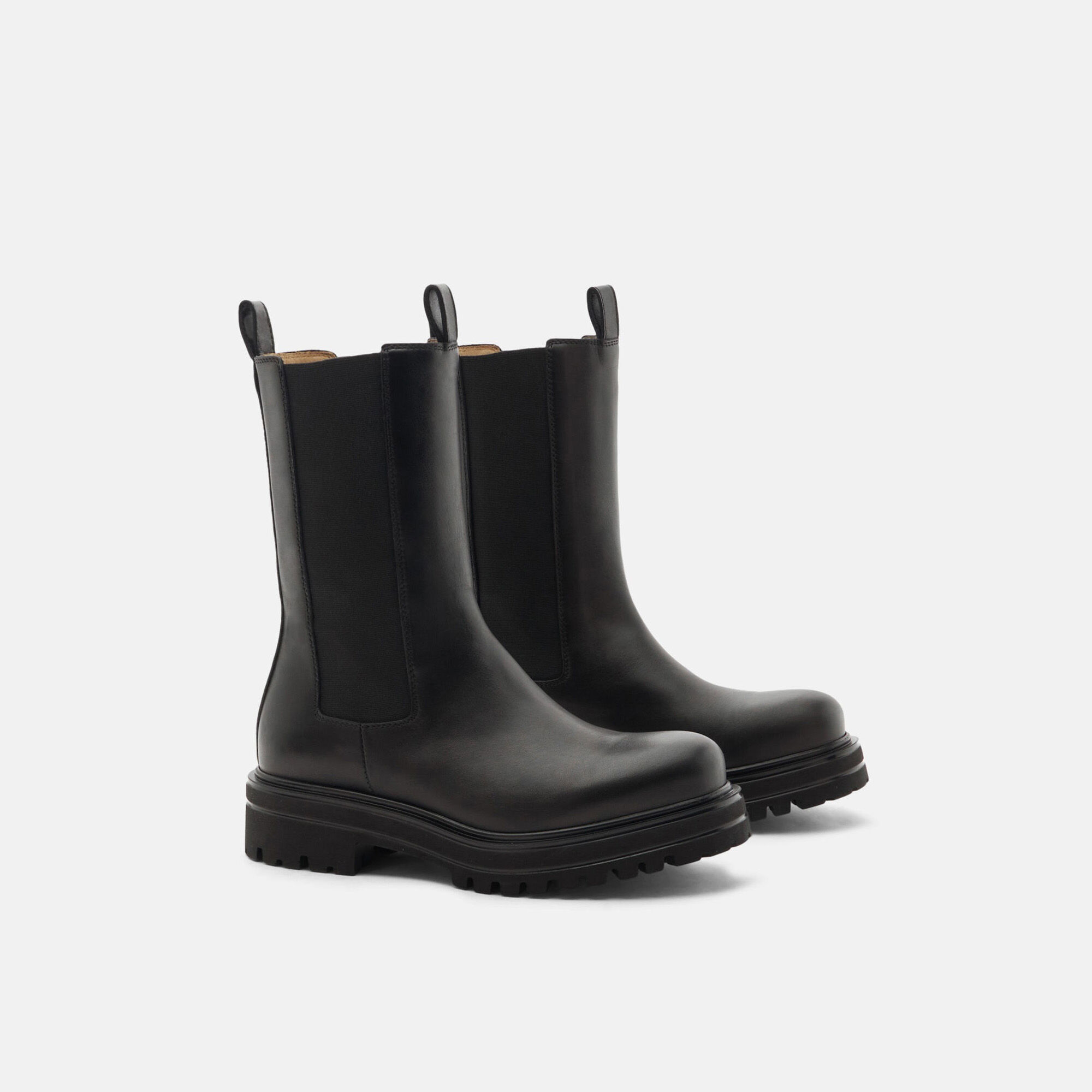 Scarosso Naomi Black Black - Calf NAOMICHEL