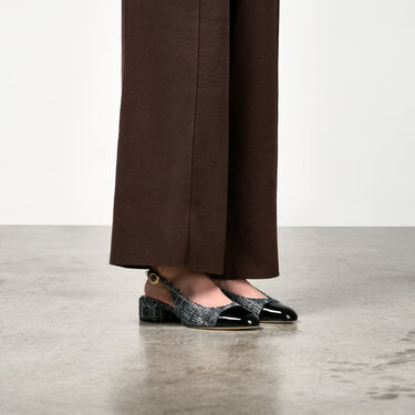 Scarosso Coco Blue Tweed Blue - Tweed COCOPUMP Scarosso Coco Blue Tweed Blue - Tweed COCOPUMP