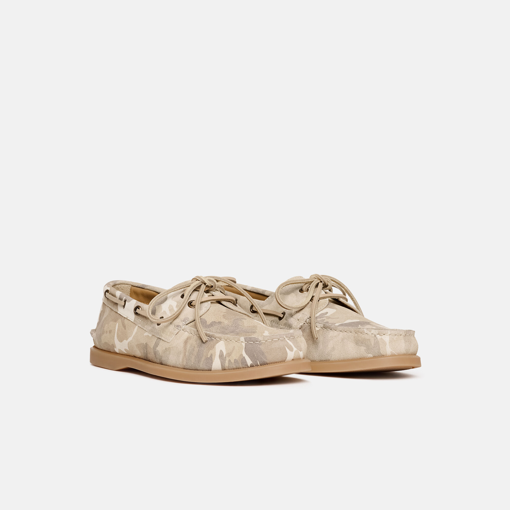 Scarosso Morgan Camo Beige Suede Camouflage Beige - Suede MORGANBOAT