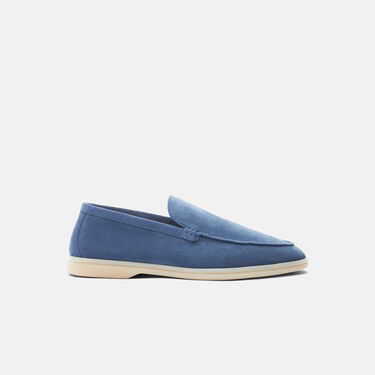 Scarosso Ludovico Steel Suede Steel Blue - Suede LUDOVICOLOAF Scarosso Ludovico Steel Suede Steel Blue - Suede LUDOVICOLOAF