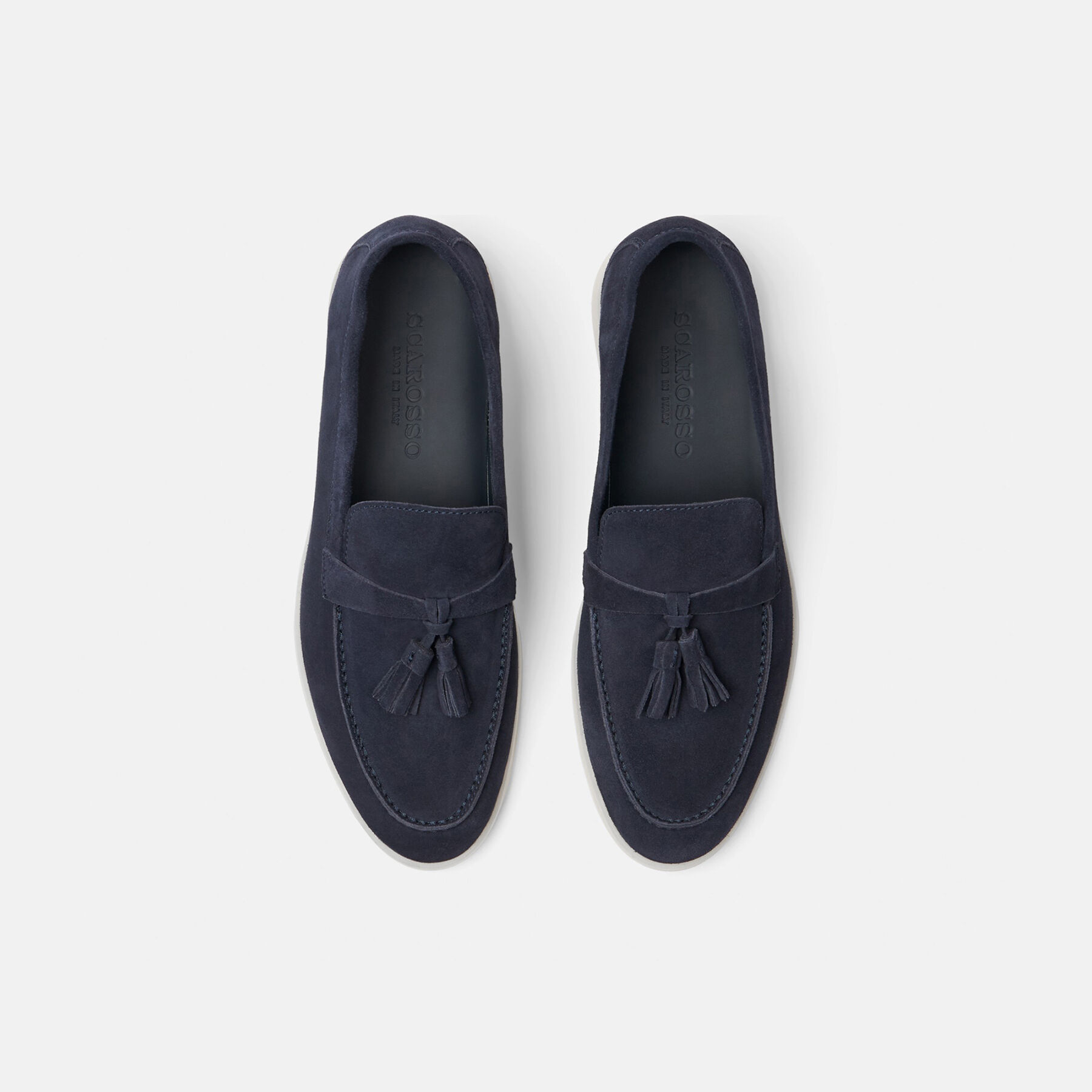 Scarosso Leandra Blue Suede Blue - Suede LEANDRALOAF