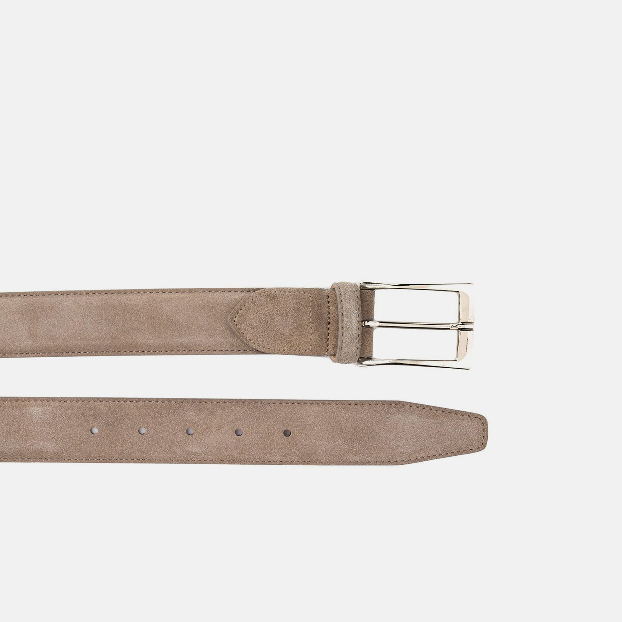 Scarosso Classic Grey Belt Taupe Suede CLASSICBELT
