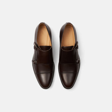 Scarosso Francesco Dark Brown Dark Brown Calf FRANCESCOMONK Scarosso Francesco Dark Brown Dark Brown Calf FRANCESCOMONK