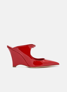 Scarosso Marta II Red Patent Red - Patemt MARTAIIPUMP