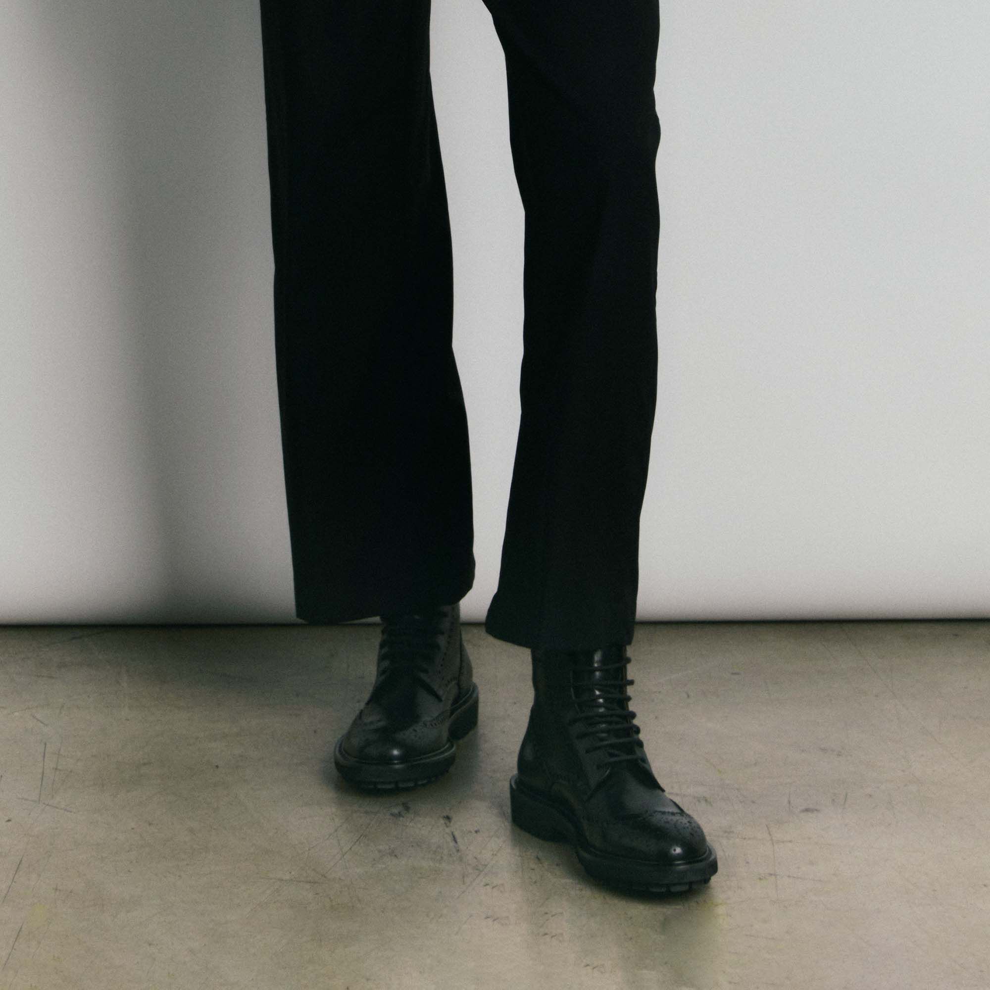 Scarosso Thomas Black Black - Calf THOMASBOOT