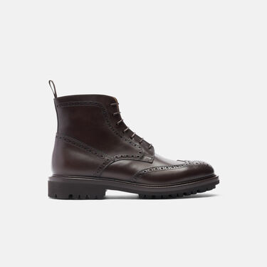 Scarosso Thomas Dark Brown Dark Brown - Calf THOMASBOOT