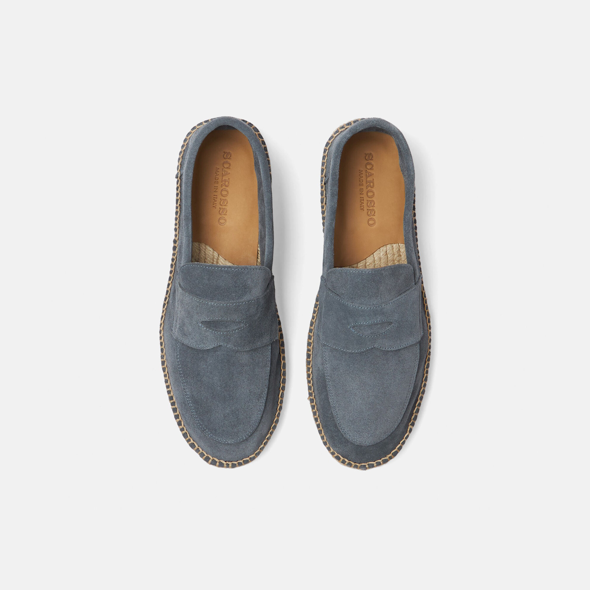Scarosso Diego Grey Suede Grey - Suede Leather DIEGOESP