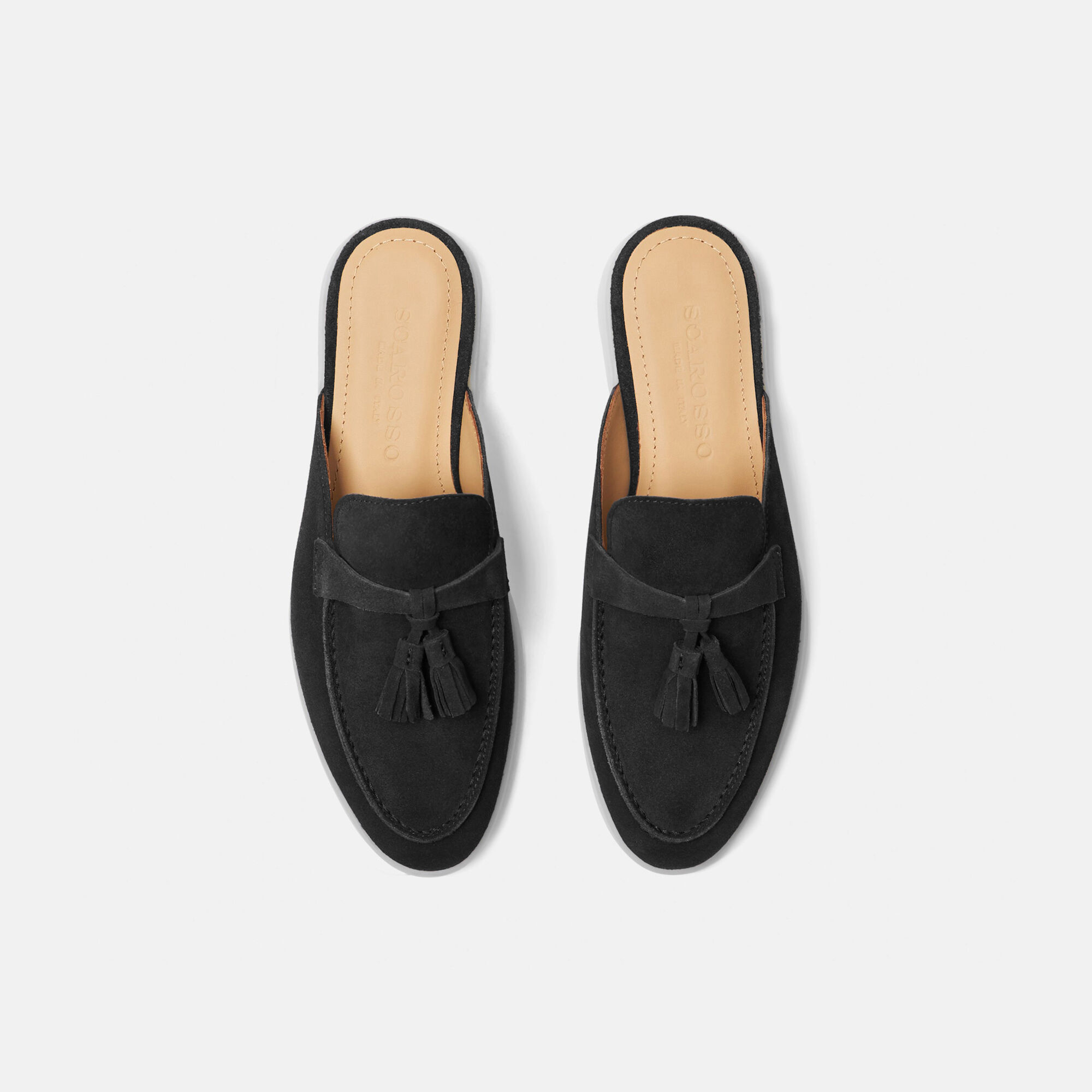 Scarosso Lucrezia Black Suede Edit Black Edit - Suede LUCREZIAMULE