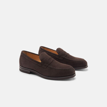 Scarosso Renato Dark Brown Suede Brown - suede RENATOLOAF
