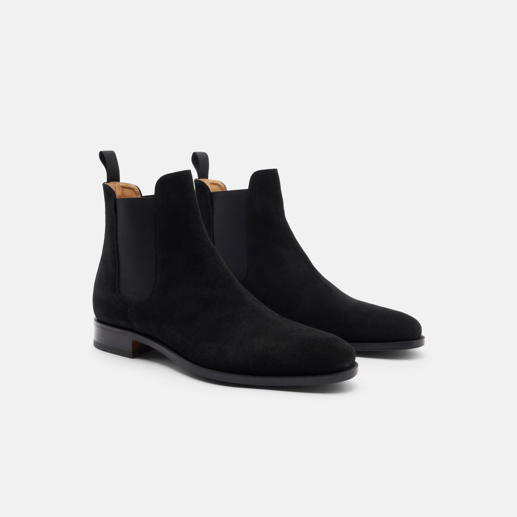 Scarosso Giancarlo Black Suede Black - suede GIANCARLOCHEL