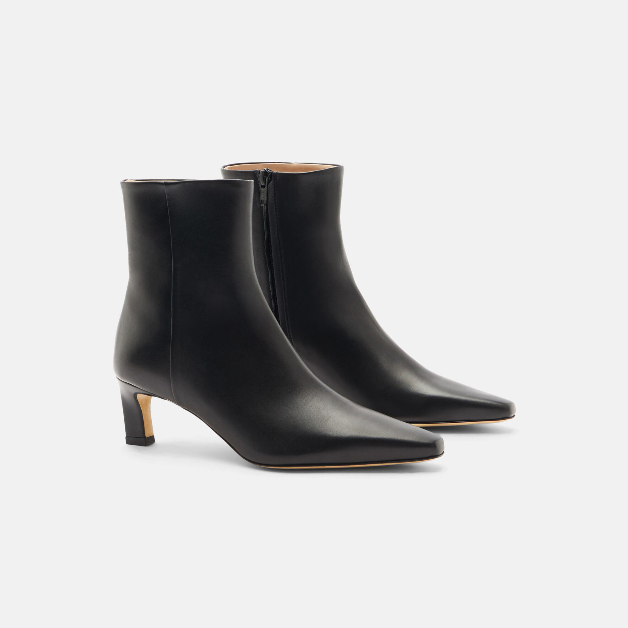 Scarosso Kitty Black Black - Calf KITTYANKL