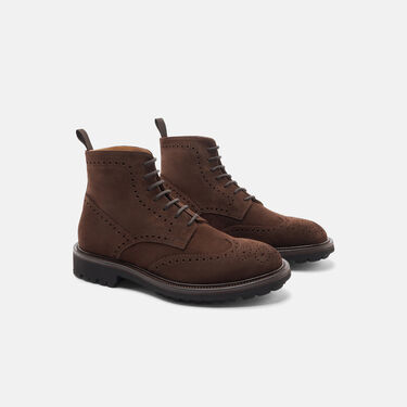Scarosso Thomas Brown Suede Brown - Suede THOMASBOOT Scarosso Thomas Brown Suede Brown - Suede THOMASBOOT