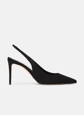 Scarosso Sutton Black Suede Black - Suede SUTTONPUMP