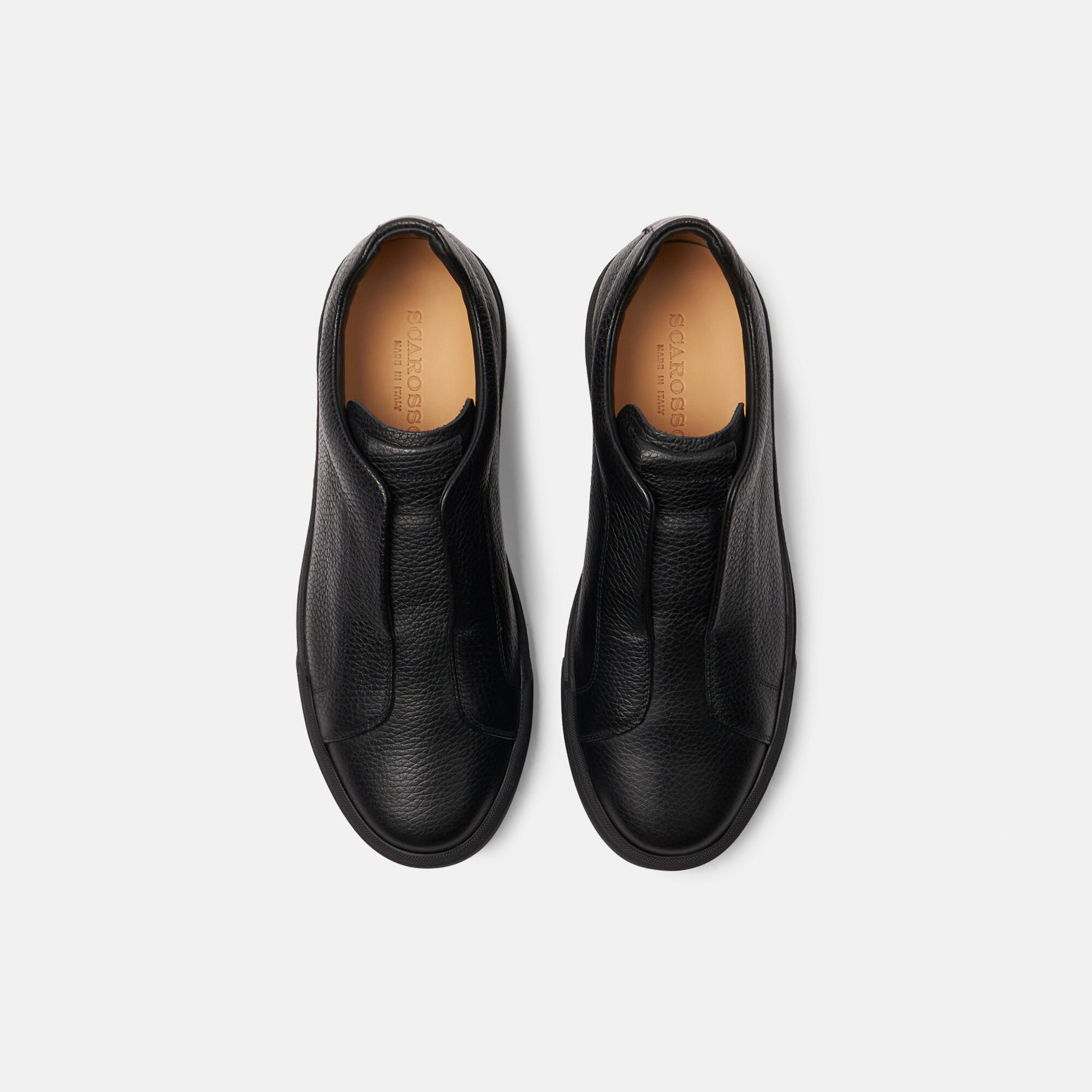Scarosso Luca Black Grain Black - Calf LUCASNEA