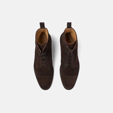 Scarosso Dante Dark Brown Suede Dark Brown Suede DANTEBOOT