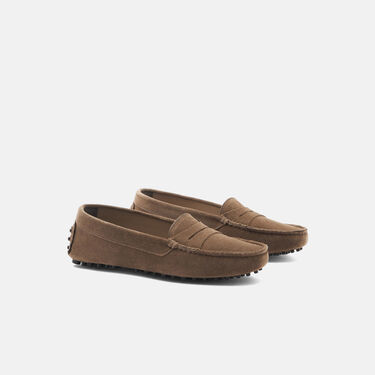 Scarosso Ashley Taupe Suede Taupe - Suede ASHLEYDRIV Scarosso Ashley Taupe Suede Taupe - Suede ASHLEYDRIV