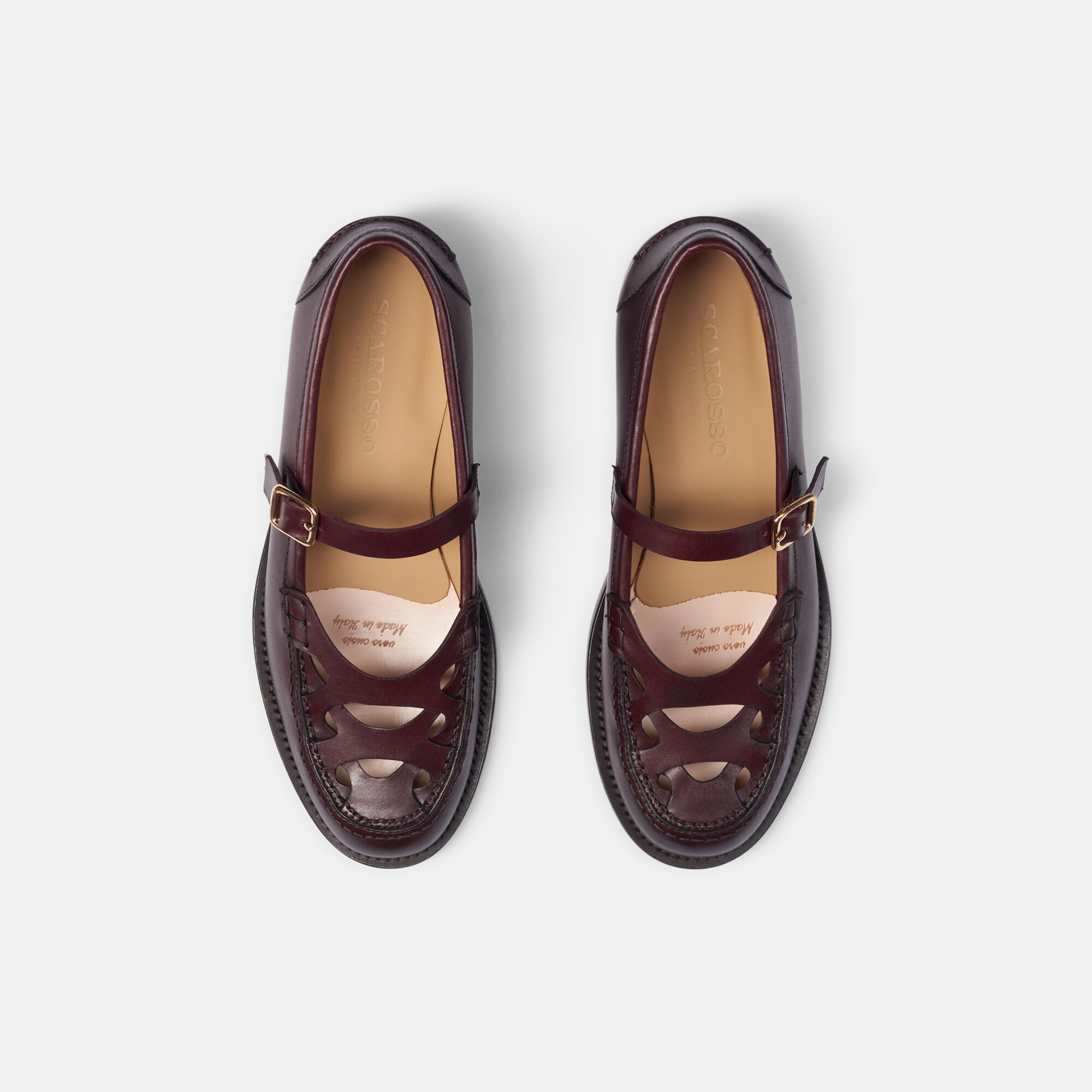 Scarosso Minni Burgundy Burgundy - Calf MINNILOAF