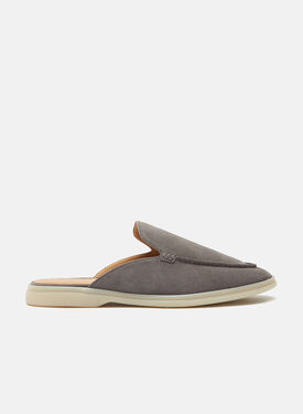 Scarosso Lucrezio Grey Suede Grey - Suede LUCREZIOMULE