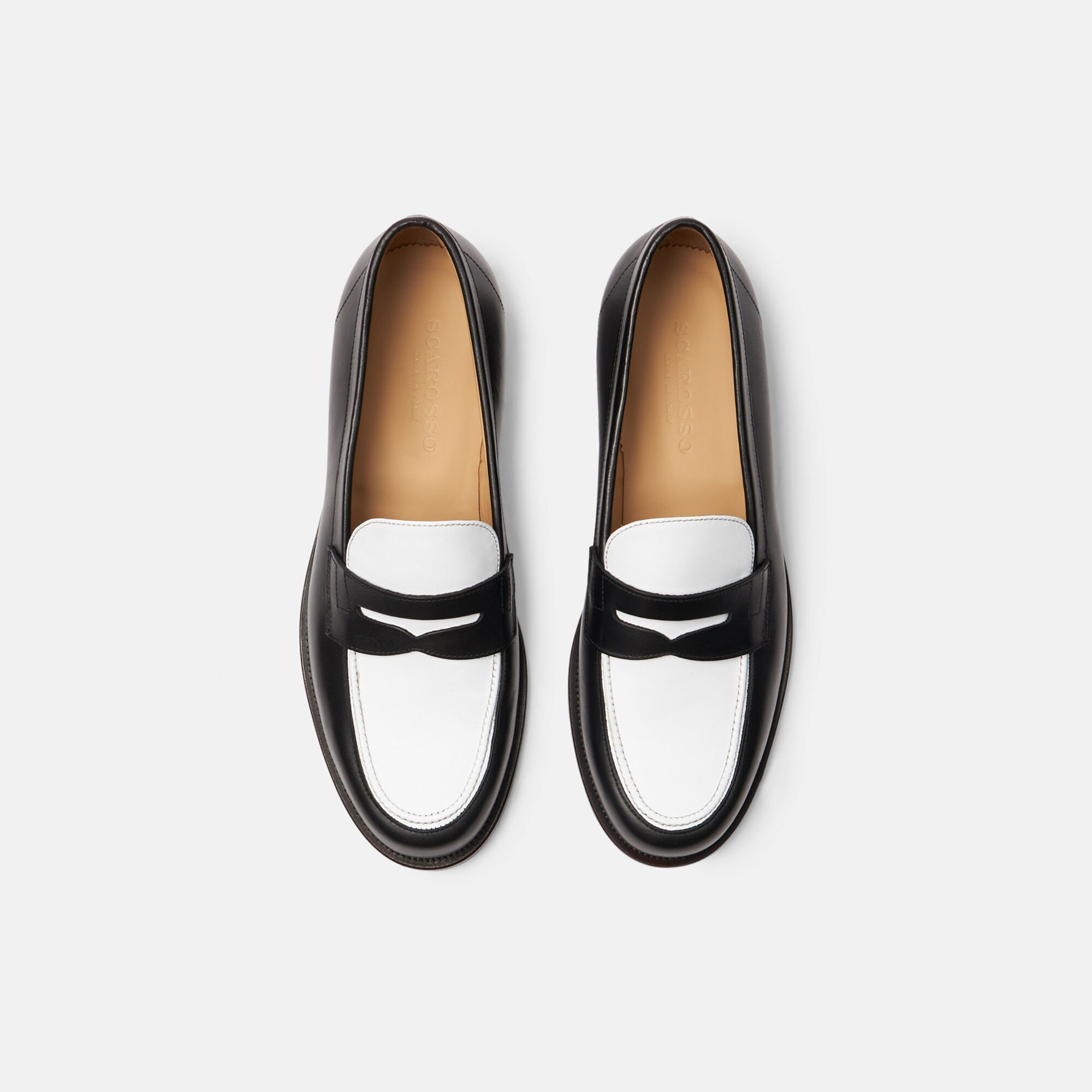 Scarosso Austin Black Edit Black & White - Calf AUSTINLOAF