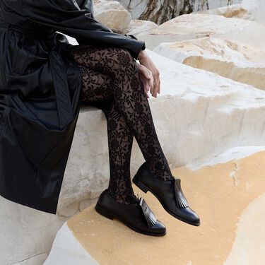 Scarosso Ester Black Black - Calf ESTEROXFO