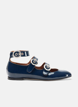 Scarosso Linda II Prune Patent Prune LINDAIIBALL