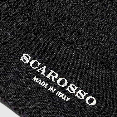 Scarosso Navy Wool Calf Socks Navy - Wool CALFWOOLSOCK Scarosso Navy Wool Calf Socks Navy - Wool CALFWOOLSOCK