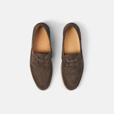 Scarosso Lio Deep Taupe Suede Deep Taupe - Suede LIOBOAT Scarosso Lio Deep Taupe Suede Deep Taupe - Suede LIOBOAT