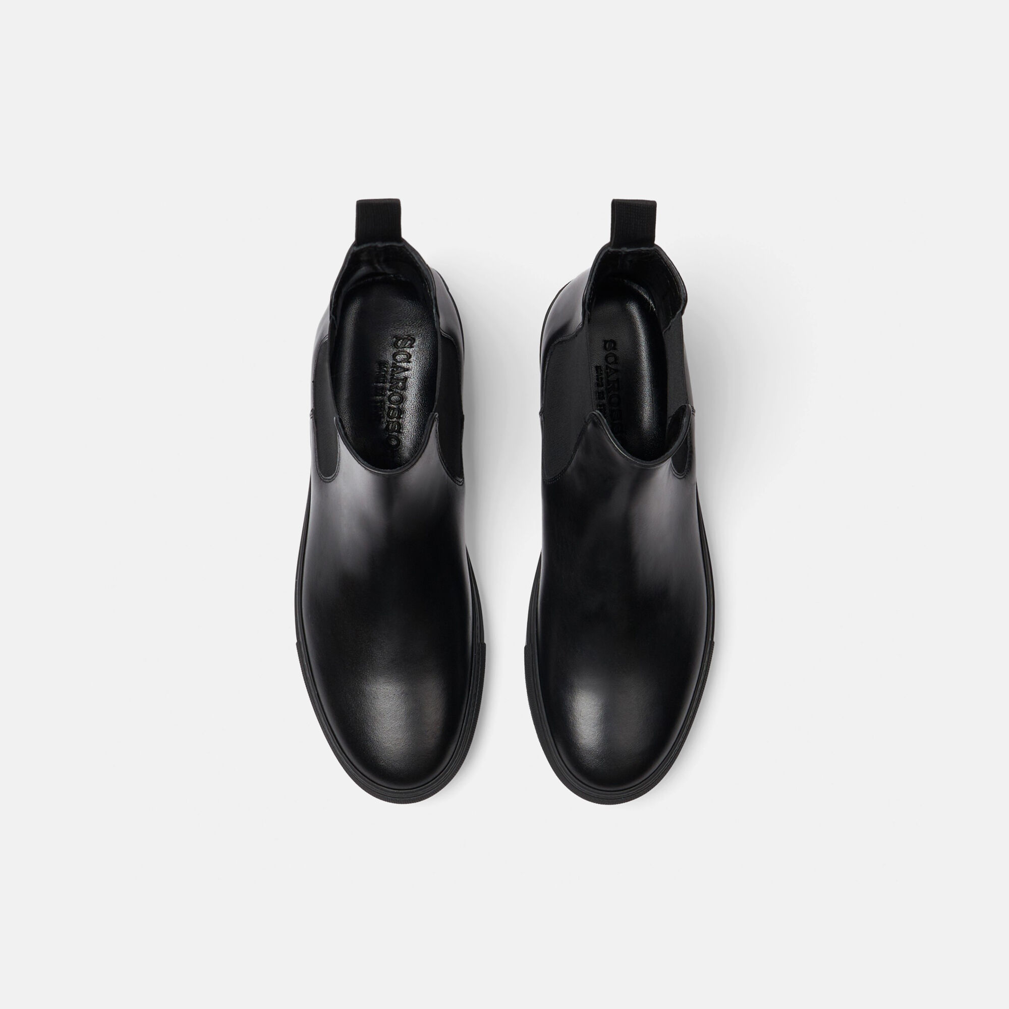 Scarosso Tommaso Intense Black Intense Black - Calf TOMMASOSNEA