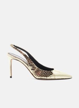 Scarosso Sutton Gold Elaphe Gold - Elaphe SUTTONPUMP