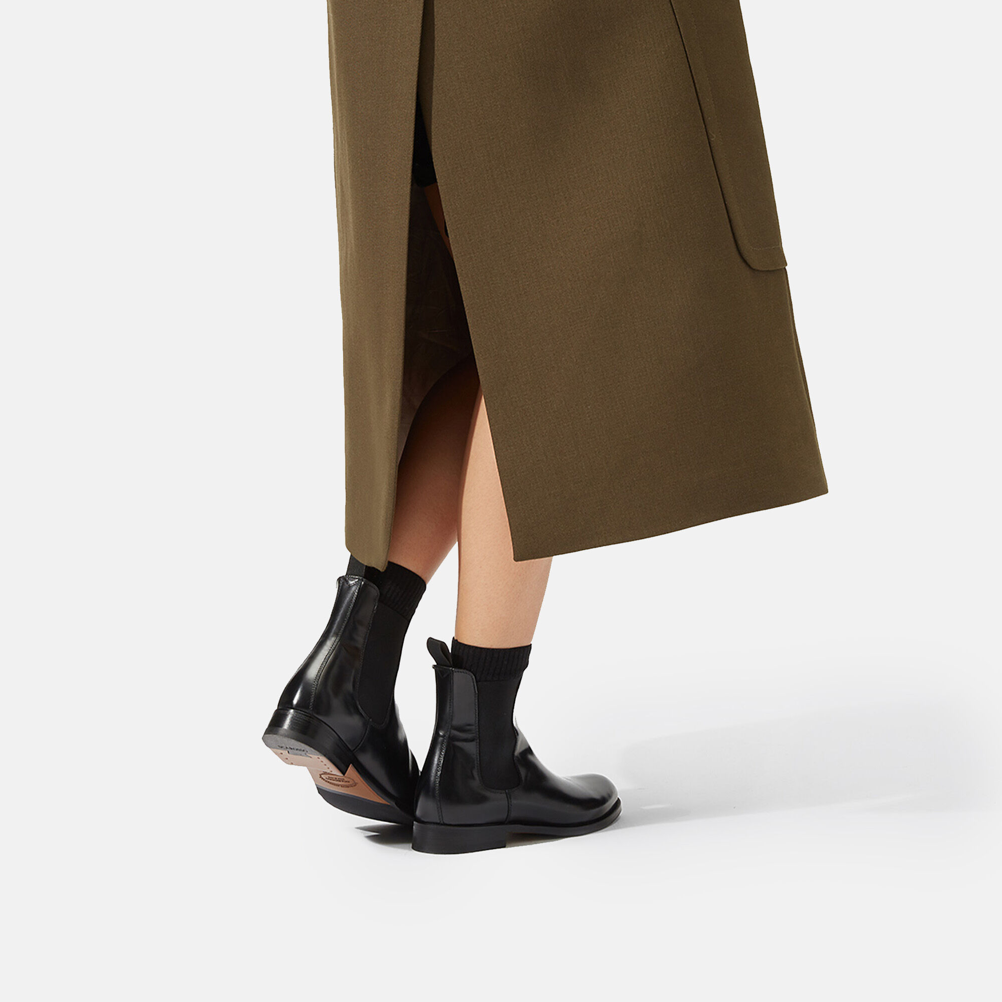 Scarosso Elena Black - Calf ELENACHEL