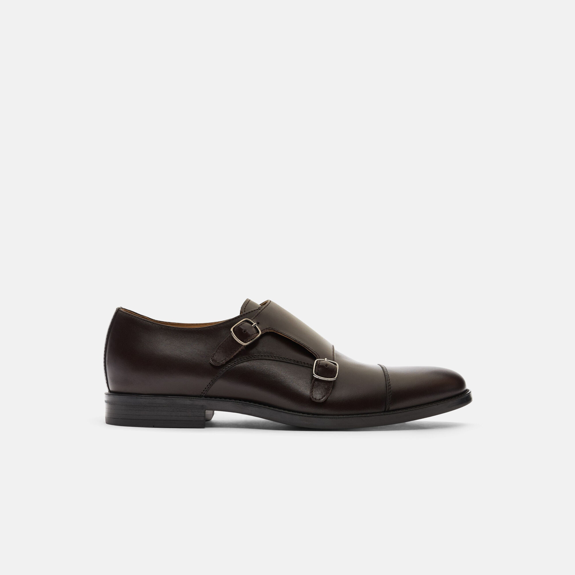 Scarosso Francesco Dark Brown Dark Brown Calf FRANCESCOMONK