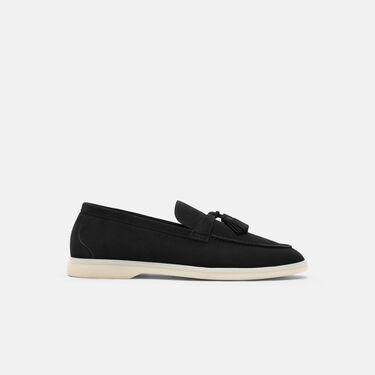 Scarosso Leandra Black Suede Edit Black Edit - Suede LEANDRALOAF Scarosso Leandra Black Suede Edit Black Edit - Suede LEANDRALOAF