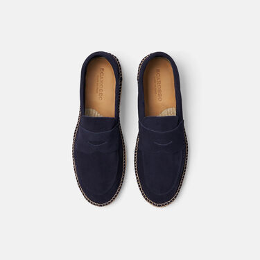 Scarosso Diego Blue Suede Blue - Suede Leather DIEGOESP Scarosso Diego Blue Suede Blue - Suede Leather DIEGOESP