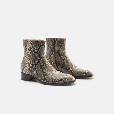 Scarosso Warren Python Beige - Python-Printed Calf WARRENCHEL Scarosso Warren Python Beige - Python-Printed Calf WARRENCHEL