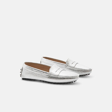 Scarosso Ashley Silver Silver - Calf ASHLEYDRIV Scarosso Ashley Silver Silver - Calf ASHLEYDRIV