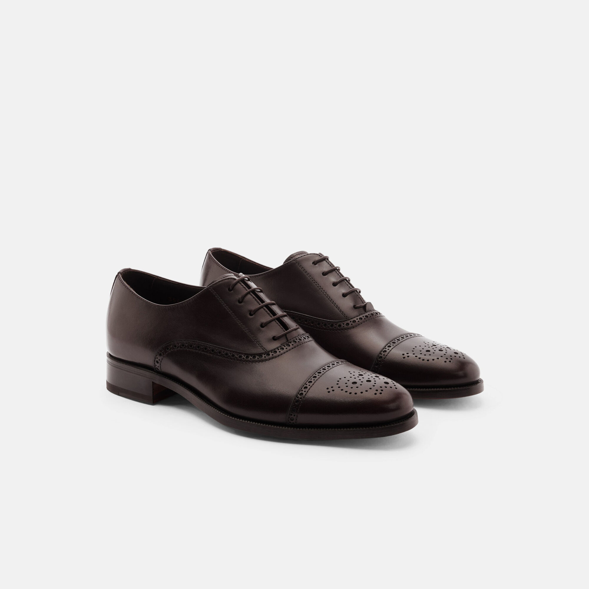 Scarosso Silvio Dark Brown Calf SILVIOOXFO