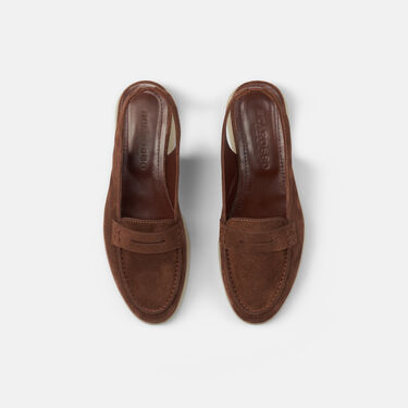 Scarosso Leila Brown Suede Brown - Suede LEILALOAF Scarosso Leila Brown Suede Brown - Suede LEILALOAF