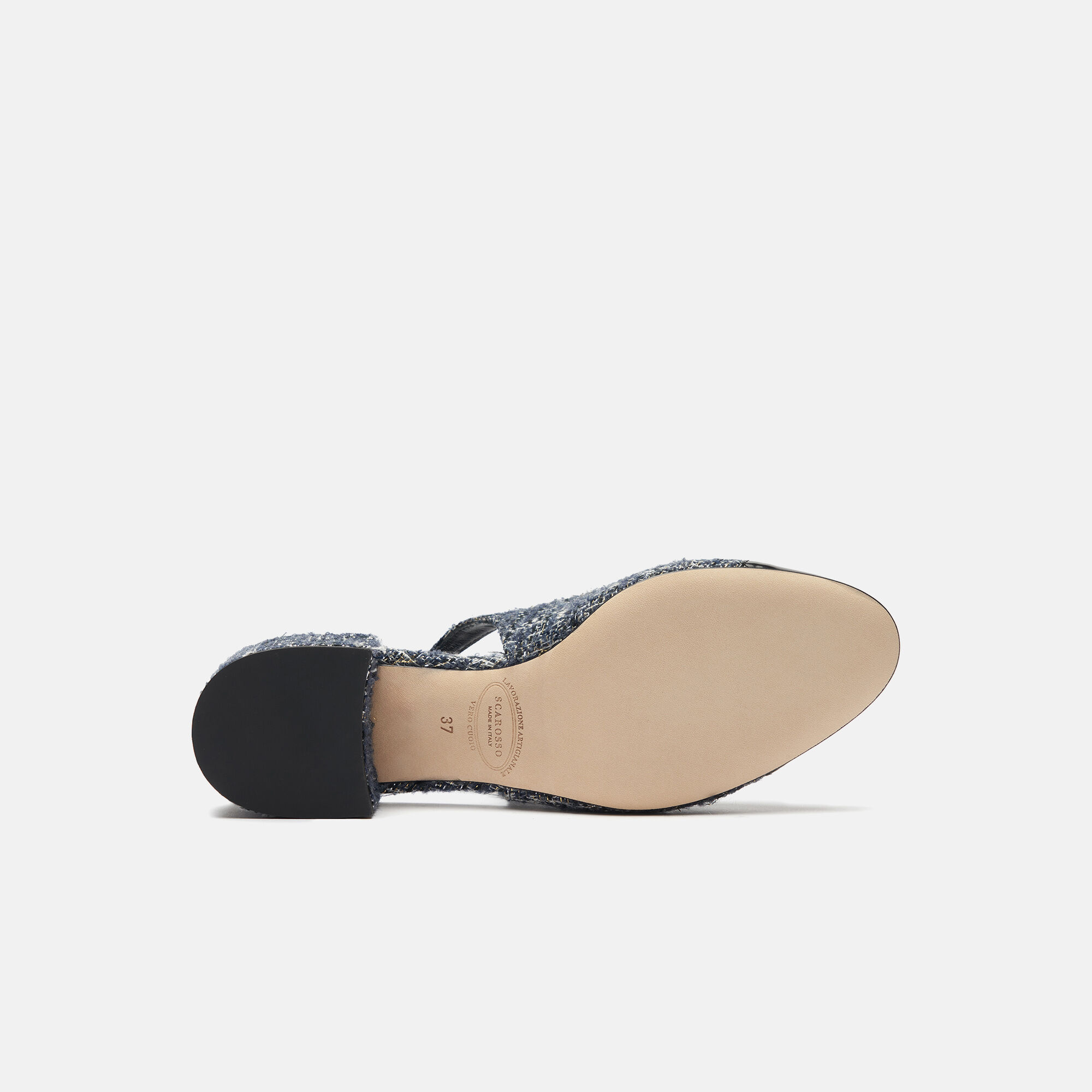 Scarosso Coco Blue Tweed Blue - Tweed COCOPUMP