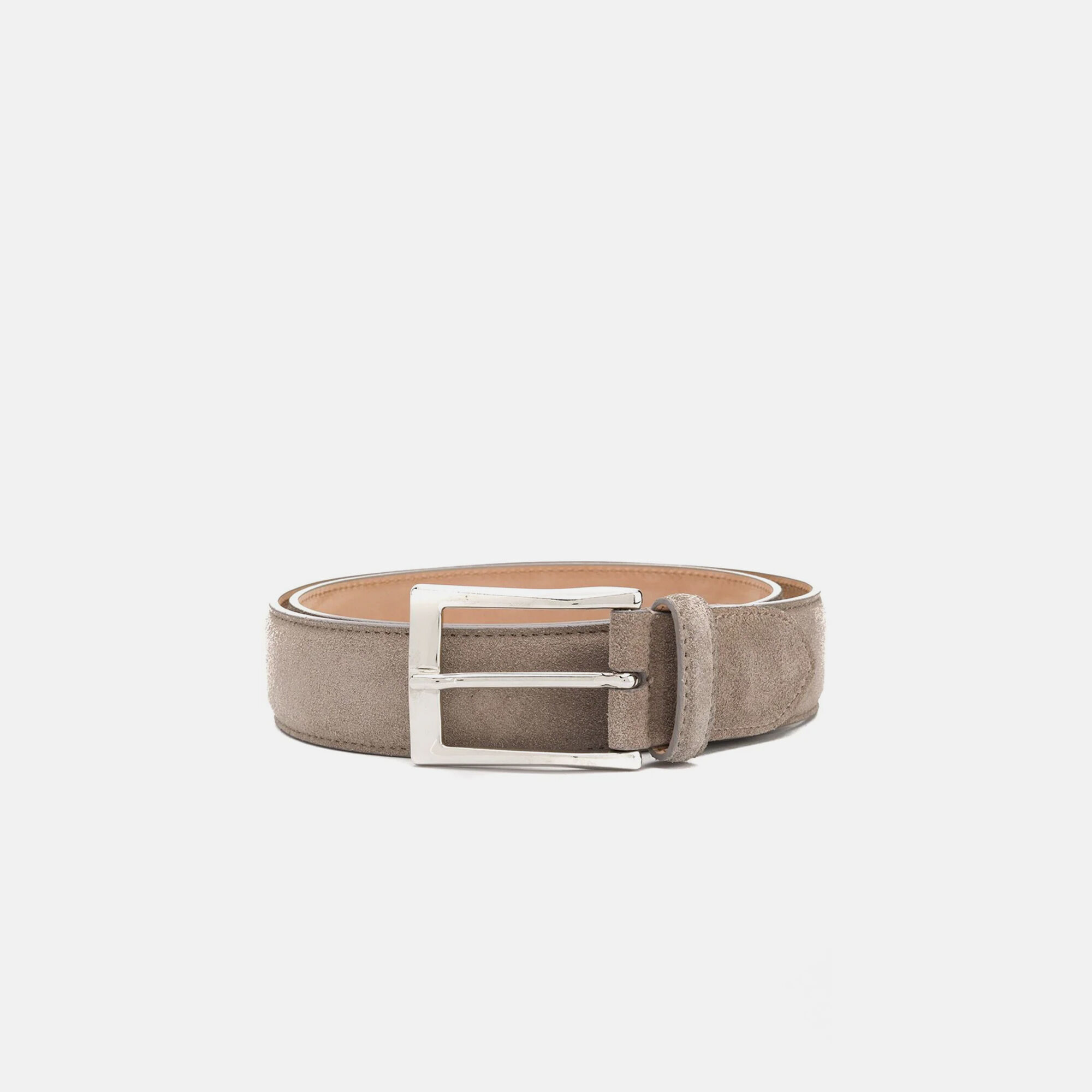 Scarosso Classic Grey Belt Taupe Suede CLASSICBELT