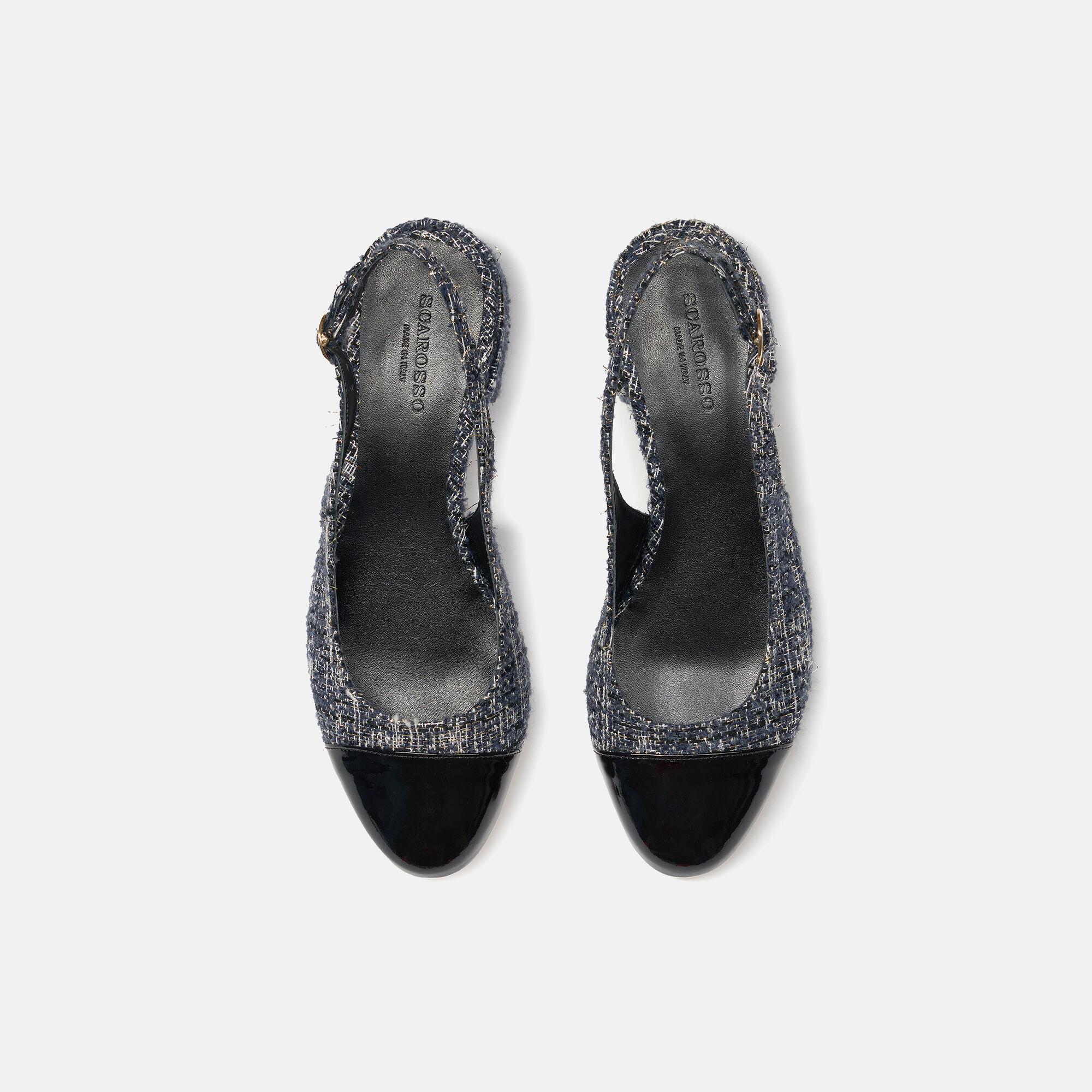 Scarosso Coco Blue Tweed Blue - Tweed COCOPUMP