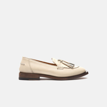 Scarosso Arianna Off White Off White - Calf ARIANNALOAF